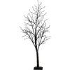 image:imageNearly Natural 5ft PreLit Halloween Deluxe Black Twig Artificial Fall Tree with 102 Orange and Purple LED Lights