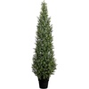image:imageNearly Natural 5ft UV Resistant Artificial Boxwood Topiary Tree  Lifelike Greenery for Indoor and Outdoor Decor Includes Nursery Planter Perfect for Home Office or Outdoor Covered Patio Spaces
