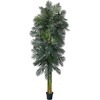 image:imageNearly Natural 65 ft Artificial Golden Cane Palm Tree with Nursery Pot10ft