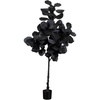 image:imageNearly Natural 6ft Artificial Halloween Black Fiddle Leaf Tree  Spooky Holiday Decor for Indoor Use