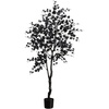 image:imageNearly Natural 6ft Artificial Halloween Black Maple Tree  Spooky Seasonal Decor for Eerie Nights