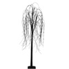 image:imageNearly Natural 6ft PreLit Halloween Black Willow Artificial Fall Tree with 160 Orange and Purple LED Lights