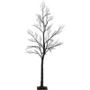 image:imageNearly Natural 6ft PreLit Halloween Minimalist Twig Artificial Fall Tree with 320 Orange and Purple LED Lights