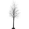 image:imageNearly Natural 7ft PreLit Halloween Black Twig Tree with 390 Orange amp Purple LED Lights