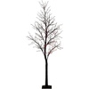 image:imageNearly Natural 7ft PreLit Halloween Deluxe Black Twig Artificial Tree with 180 Orange amp Purple LED Lights