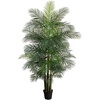 image:imageNearly Natural 8 ft UVResistant Artificial Areca Palm Tree with Pot8ft
