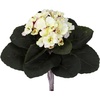 image:imageNearly Natural 9 in Artificial African Violet Plant Set of 6Cream