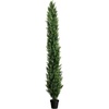 image:imageNearly Natural 9ft UV Resistant Artificial Cedar Pine Tree IndoorOutdoorGreen