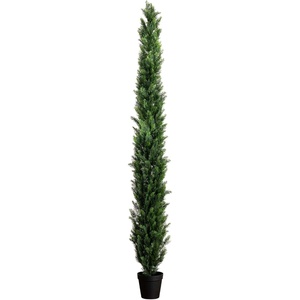 image:imageNearly Natural 10 ft Artificial Cedar Pine Tree Outdoor Porch Decor