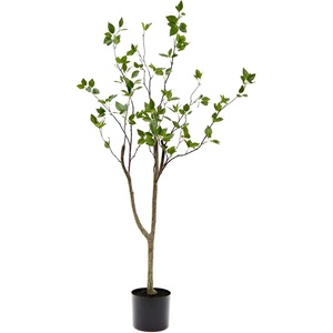 image:imageNearly Natural 10 ft Artificial Minimalist Citrus Tree Bendable Floor Plant4ft