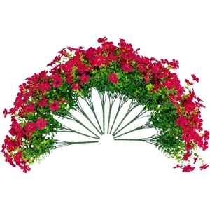 image:imageNearly Natural 13in UV Resistant Artificial Daisy Bush IndoorOutdoor  Set of 12Beauty