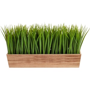 image:imageNearly Natural 20 in Artificial Vanilla Grass Plant in Decorative Planter
