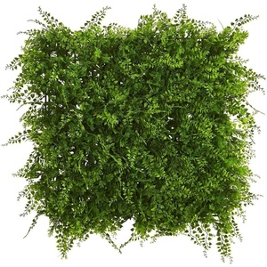 image:imageNearly Natural 20in x 20in Lush Mediterranean Artificial Fern Wall Panel UV Resistant IndoorOutdoor