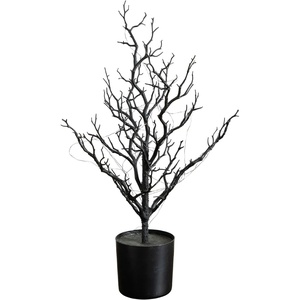 image:imageNearly Natural 2ft PreLit Halloween Black Spooky Twig Tree with 60 Orange amp Purple LED Lights