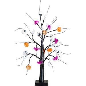 image:imageNearly Natural 2ft PreLit Halloween Eyeballs Ghosts Bats amp Pumpkins LED Lighted Ornament Tree