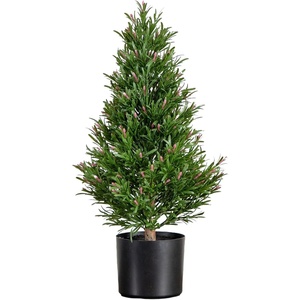 image:imageNearly Natural 2ft UV Resistant Artificial Rosemary Cone Topiary Tree IndoorOutdoorGreen