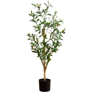image:imageNearly Natural 3 ft Artificial Olive Tree with Natural Trunk for Decor3ft