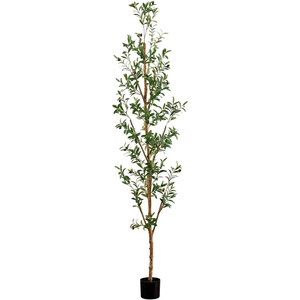 image:imageNearly Natural 3 ft Artificial Olive Tree with Natural Trunk for Decor8ft