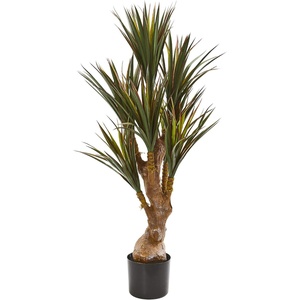 image:imageNearly Natural 46 in UVResistant Artificial Yucca Tree with Pot