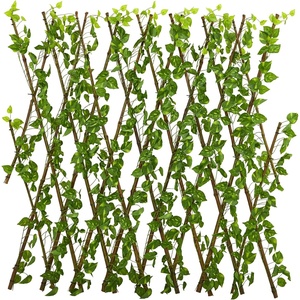 image:imageNearly Natural 47in Artificial Pothos Expandable Fence UV Resistant amp Waterproof