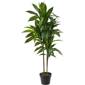 image:imageNearly Natural 48 in Artificial Dracaena RealTouch Plant with PotGreen