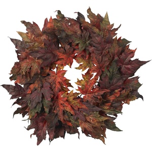 image:imageNearly Natural 4908 Maple Leaf Wreath 30Inch Autumn