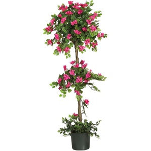 image:imageNearly Natural 5 ft Artificial Bougainvillea Topiary Tree Indoor Room Decor
