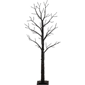 image:imageNearly Natural 5ft PreLit Halloween Twig Tree with 360 Orange amp Purple LED Lights