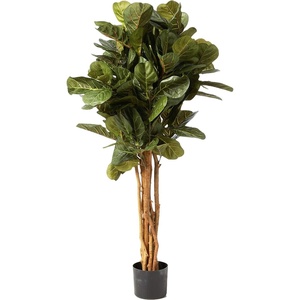 image:imageNearly Natural 6 ft Artificial Fiddle Leaf Fig Tree with Nursery Pot4ft