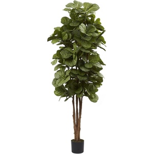 image:imageNearly Natural 6 ft Artificial Fiddle Leaf Fig Tree with Nursery Pot6ft