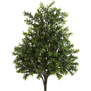image:imageNearly Natural 6112S2 Bush Set f 2 IndoorOutdoor 2 PieceGreen