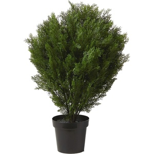 image:imageNearly Natural 6881 3 Cedar Artificial Bush IndoorOutdoorGreen