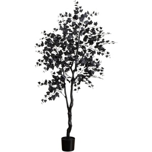 image:imageNearly Natural 6ft Artificial Halloween Black Maple Tree  Spooky Seasonal Decor for Eerie Nights