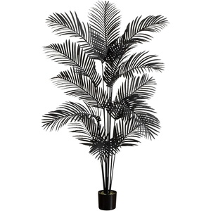 image:imageNearly Natural 6ft Artificial Halloween Black Paradise Palm Tree  Spooky Decor for Indoor Spaces