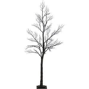 image:imageNearly Natural 6ft PreLit Halloween Minimalist Twig Artificial Fall Tree with 320 Orange and Purple LED Lights