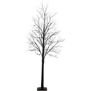 image:imageNearly Natural 7ft PreLit Halloween Black Twig Tree with 390 Orange amp Purple LED Lights