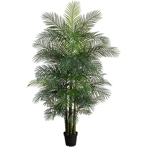 image:imageNearly Natural 8 ft UVResistant Artificial Areca Palm Tree with Pot8ft