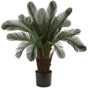 image:imageNearly Natural Artificial UV Resistant 2 Cycas Tree IndoorOutdoor Green 28 Dx28 Wx2H