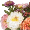 image:imageNearly Natural 10 in Artificial Peony Arrangement in Glass VaseAssorted