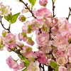 image:imageNearly Natural 14 in Artificial Cherry Blossom Arrangement Globe Vase Decor