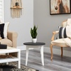 image:imageNearly Natural 16 in Artificial Sansevieria Snake Plant White Planter DecorGreen