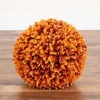 image:imageNearly Natural 17in Orange Eucalyptus Fall Ball UVResistant Decor
