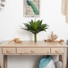 image:imageNearly Natural 19 Large Agave Artificial Set of 2 Silk Plants Green