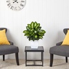 image:imageNearly Natural 2 ft Artificial Golden Dieffenbachia Faux Desk Room Decor
