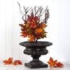 image:imageNearly Natural 20in Maple Leaf and Berries Artificial Flower Bouquet Set of 3