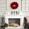 image:imageNearly Natural 22in Artificial Amaryllis Wreath