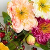 image:imageNearly Natural 24 in Artificial Peony Wreath for Front Door Decor