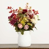 image:imageNearly Natural 25in Mixed Flower Arrangement in Ceramic Vase