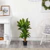 image:imageNearly Natural 3 ft Artificial Corn Stalk Dracaena RealTouch Floor Plant