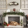 image:imageNearly Natural 30in Phalaenopsis Orchid amp Pine Swag